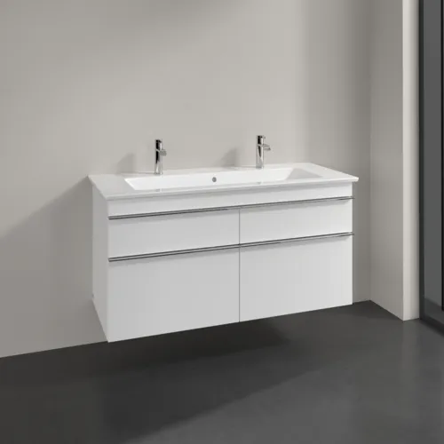Bild von VILLEROY BOCH Venticello Waschbeckenunterschrank, 4 Auszüge, 1153 x 590 x 502 mm, White Matt / White Matt #A92901MS