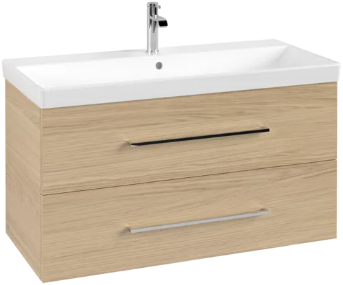 Obrázek VILLEROY BOCH Avento toaletní skříňka, 2 výsuvy, 976 x 514 x 484 mm, dub severský #A89200VJ
