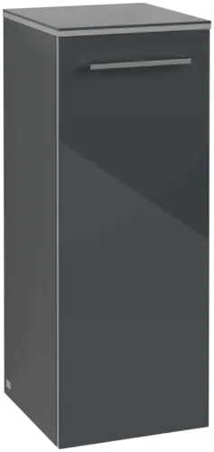 Bild von VILLEROY BOCH Avento Seitenschrank, 1 Tür, 350 x 890 x 405 mm, Crystal Grey #A89501B1