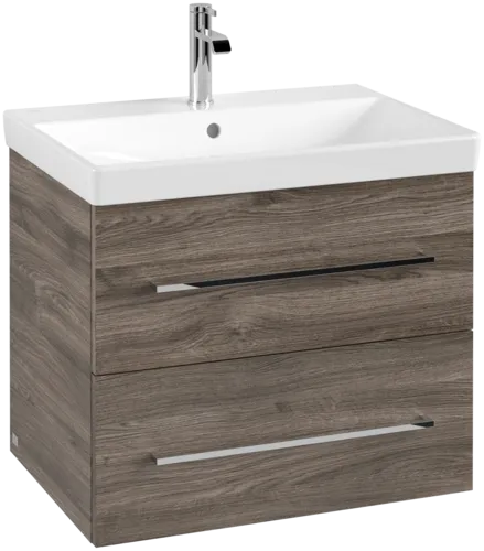 Bild von VILLEROY BOCH Avento Waschbeckenunterschrank, 2 Auszüge, 626 x 514 x 484 mm, Stone Oak #A89000RK