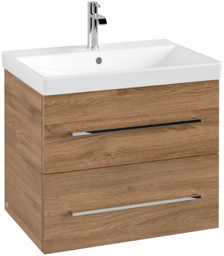 Bild von VILLEROY BOCH Avento Waschbeckenunterschrank, 2 Auszüge, 626 x 514 x 484 mm, Kansas Oak #A89000RH