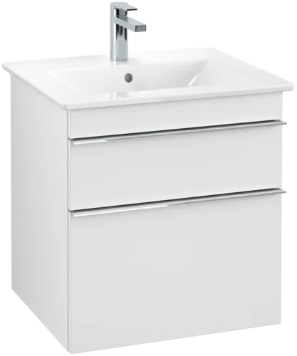 Bild von VILLEROY BOCH Venticello Waschbeckenunterschrank, 2 Auszüge, 553 x 590 x 502 mm, White Matt / White Matt #A92301MS
