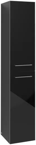 Bild von VILLEROY BOCH Avento Hochschrank, 2 Türen, 350 x 1760 x 404 mm, Crystal Black #A89401B3