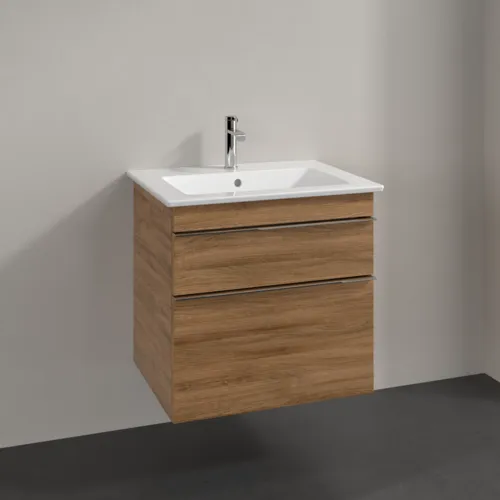 Bild von VILLEROY BOCH Venticello Waschbeckenunterschrank, 2 Auszüge, 603 x 590 x 502 mm, Kansas Oak / Kansas Oak #A92401RH