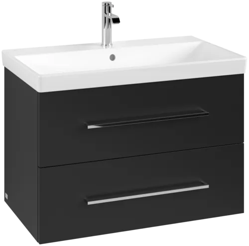 Obrázek VILLEROY BOCH Avento toaletní skříňka, 2 výsuvy, 776 x 514 x 484 mm, Volcano Black #A89100VL