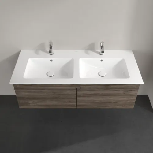Bild von VILLEROY BOCH Venticello Waschbeckenunterschrank, 2 Auszüge, 1253 x 420 x 502 mm, Stone Oak / Stone Oak #A93901RK