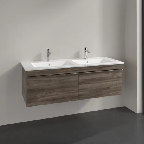 Bild von VILLEROY BOCH Venticello Waschbeckenunterschrank, 2 Auszüge, 1253 x 420 x 502 mm, Stone Oak / Stone Oak #A93901RK
