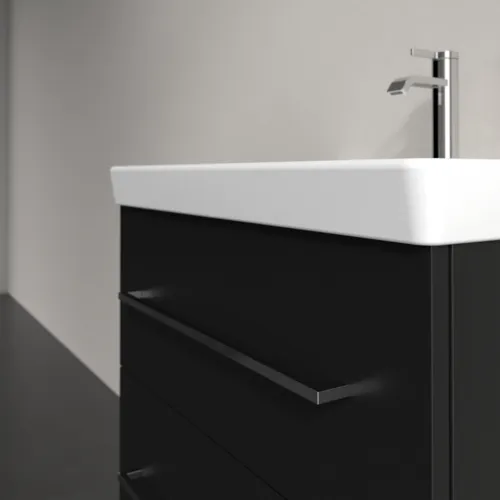 Bild von VILLEROY BOCH Avento Waschbeckenunterschrank, 2 Auszüge, 626 x 514 x 484 mm, Volcano Black #A89000VL
