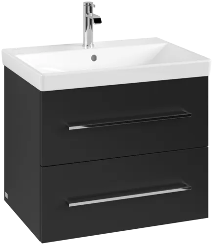 Bild von VILLEROY BOCH Avento Waschbeckenunterschrank, 2 Auszüge, 626 x 514 x 484 mm, Volcano Black #A89000VL
