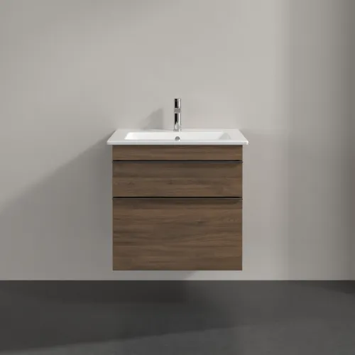 Bild von VILLEROY BOCH Venticello Waschbeckenunterschrank, 2 Auszüge, 603 x 590 x 502 mm, Arizona Oak / Arizona Oak #A92401VH