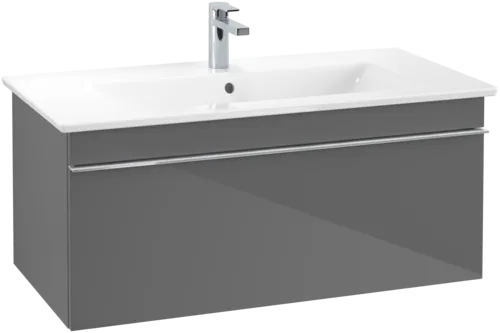 Obrázek VILLEROY BOCH Venticello toaletní skříňka, 1 zásuvka, 953 x 420 x 502 mm, lesklá šedá / lesklá šedá #A93501FP