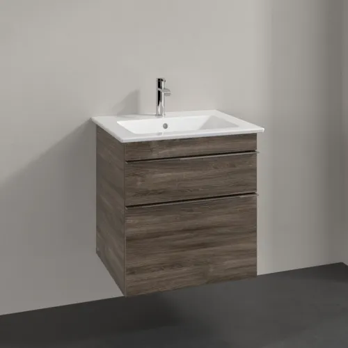 Obrázek VILLEROY BOCH Venticello toaletní skříňka, 2 výsuvy, 553 x 590 x 502 mm, Kamenný dub / Kamenný dub #A92301RK