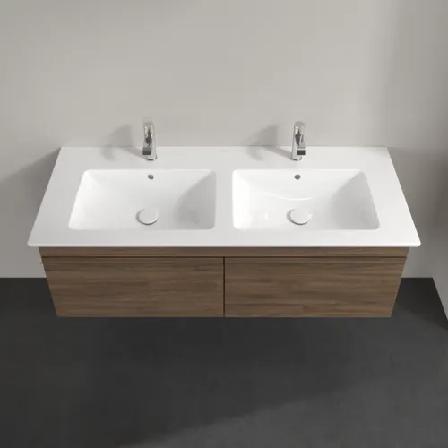Bild von VILLEROY BOCH Venticello Waschbeckenunterschrank, 2 Auszüge, 1253 x 420 x 502 mm, Arizona Oak / Arizona Oak #A93901VH
