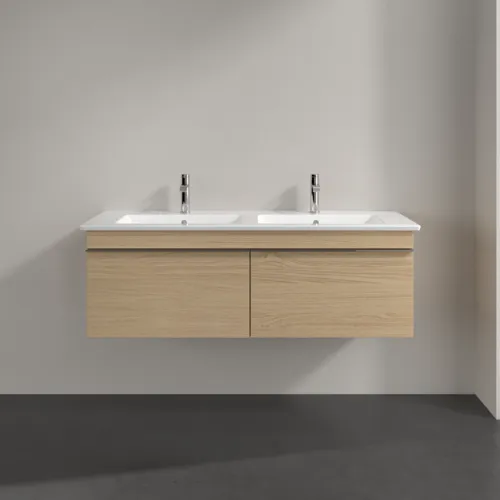 Obrázek VILLEROY BOCH Toaletní skříňka Venticello, 2 výsuvy, 1253 x 420 x 502 mm, severský dub / severský dub #A93901VJ