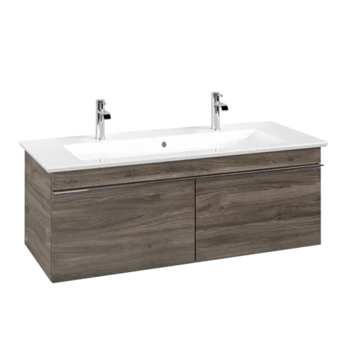 Obrázek VILLEROY BOCH Toaletní skříňka Venticello, 2 výsuvy, 1153 x 420 x 502 mm, Kamenný dub / Kamenný dub #A93801RK