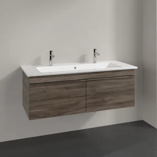 Obrázek VILLEROY BOCH Toaletní skříňka Venticello, 2 výsuvy, 1153 x 420 x 502 mm, Kamenný dub / Kamenný dub #A93801RK
