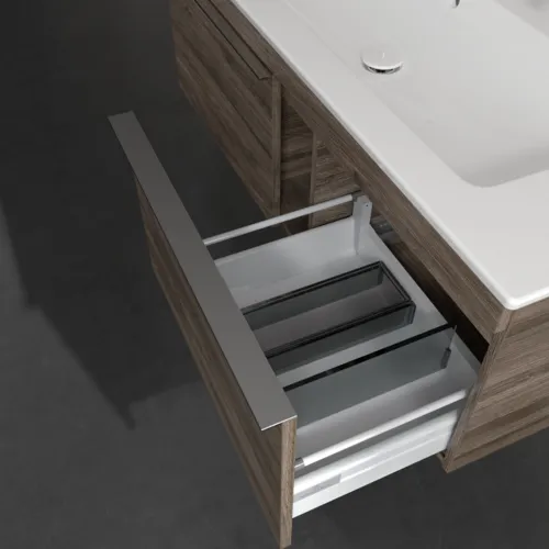 Obrázek VILLEROY BOCH Toaletní skříňka Venticello, 2 výsuvy, 1153 x 420 x 502 mm, Kamenný dub / Kamenný dub #A93801RK