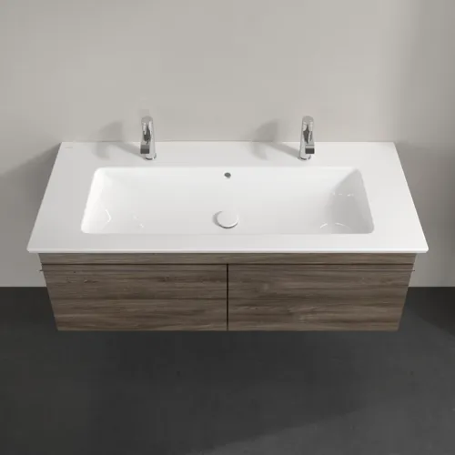 Obrázek VILLEROY BOCH Toaletní skříňka Venticello, 2 výsuvy, 1153 x 420 x 502 mm, Kamenný dub / Kamenný dub #A93801RK