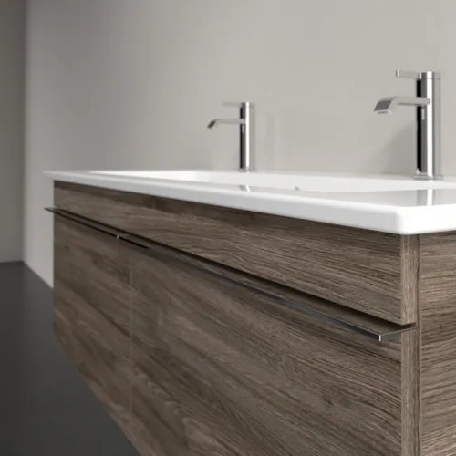 Obrázek VILLEROY BOCH Toaletní skříňka Venticello, 2 výsuvy, 1153 x 420 x 502 mm, Kamenný dub / Kamenný dub #A93801RK