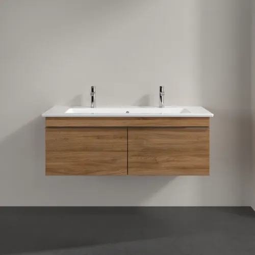 Obrázek VILLEROY BOCH Toaletní skříňka Venticello, 2 výsuvy, 1153 x 420 x 502 mm, dub Kansas / dub Kansas #A93801RH