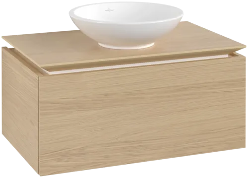 Bild von VILLEROY BOCH Legato Waschbeckenunterschrank, 1 Auszug, 800 x 380 x 500 mm, Nordic Oak / Nordic Oak #B56900VJ