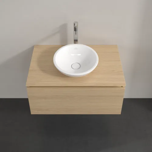 Bild von VILLEROY BOCH Legato Waschbeckenunterschrank, 1 Auszug, 800 x 380 x 500 mm, Nordic Oak / Nordic Oak #B56900VJ