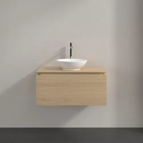 Bild von VILLEROY BOCH Legato Waschbeckenunterschrank, 1 Auszug, 800 x 380 x 500 mm, Nordic Oak / Nordic Oak #B56900VJ