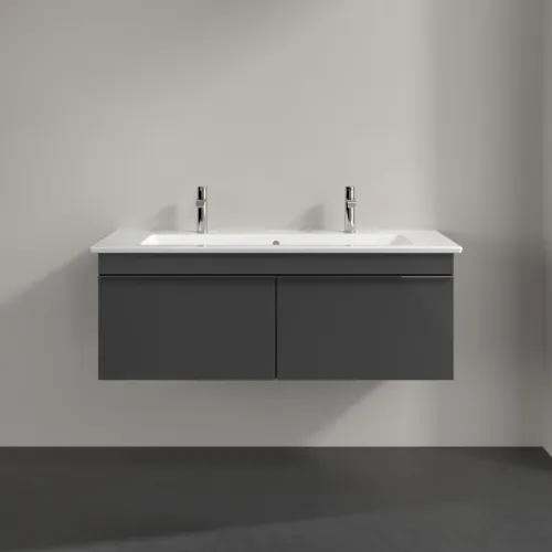 Obrázek VILLEROY BOCH Venticello toaletní skříňka, 2 výsuvy, 1153 x 420 x 502 mm, lesklá šedá / lesklá šedá #A93801FP