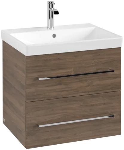Bild von VILLEROY BOCH Avento Waschbeckenunterschrank, 2 Auszüge, 576 x 514 x 484 mm, Arizona Oak #A88900VH