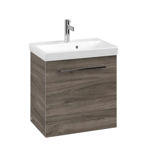 Bild von VILLEROY BOCH Avento Waschbeckenunterschrank, 1 Tür, 526 x 514 x 384 mm, Stone Oak #A88800RK