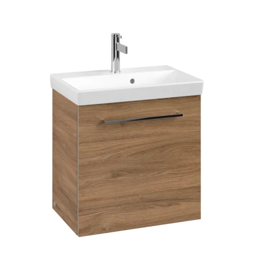 Bild von VILLEROY BOCH Avento Waschbeckenunterschrank, 1 Tür, 526 x 514 x 384 mm, Kansas Oak #A88800RH