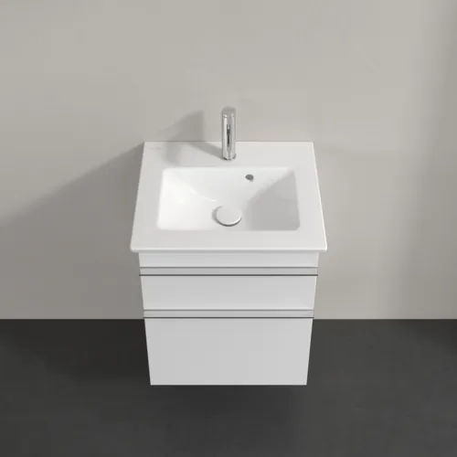 Bild von VILLEROY BOCH Venticello Waschbeckenunterschrank, 2 Auszüge, 466 x 590 x 425 mm, Glossy White / Glossy White #A92201DH
