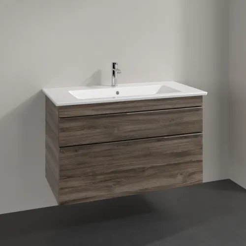 Bild von VILLEROY BOCH Venticello Waschbeckenunterschrank, 2 Auszüge, 953 x 590 x 502 mm, Stone Oak / Stone Oak #A92601RK