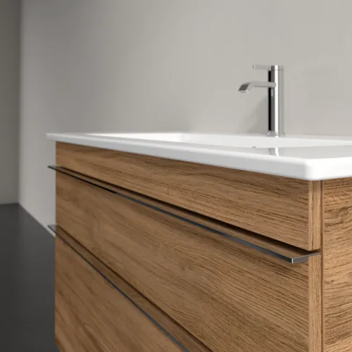 Bild von VILLEROY BOCH Venticello Waschbeckenunterschrank, 2 Auszüge, 953 x 590 x 502 mm, Kansas Oak / Kansas Oak #A92601RH