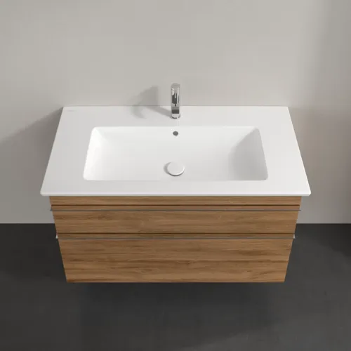 Bild von VILLEROY BOCH Venticello Waschbeckenunterschrank, 2 Auszüge, 953 x 590 x 502 mm, Kansas Oak / Kansas Oak #A92601RH