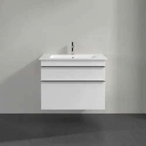 Picture of VILLEROY BOCH Venticello Vanity unit, 2 pull-out compartments, 753 x 590 x 502 mm, White Matt / White Matt #A92501MS