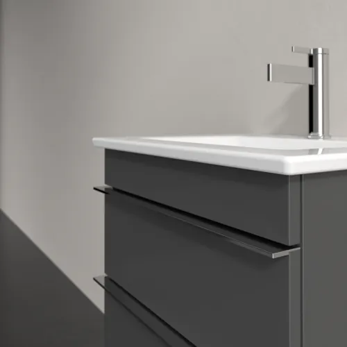 Obrázek VILLEROY BOCH Venticello toaletní skříňka, 2 výsuvy, 466 x 590 x 425 mm, lesklá šedá / lesklá šedá #A92201FP