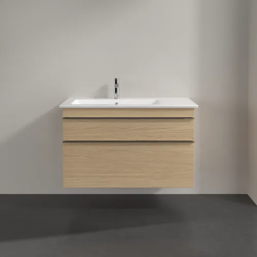 Bild von VILLEROY BOCH Venticello Waschbeckenunterschrank, 2 Auszüge, 953 x 590 x 502 mm, Nordic Oak / Nordic Oak #A92701VJ