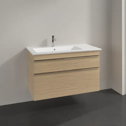 Bild von VILLEROY BOCH Venticello Waschbeckenunterschrank, 2 Auszüge, 953 x 590 x 502 mm, Nordic Oak / Nordic Oak #A92701VJ