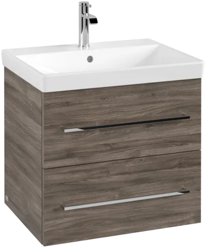 Bild von VILLEROY BOCH Avento Waschbeckenunterschrank, 2 Auszüge, 576 x 514 x 484 mm, Stone Oak #A88900RK