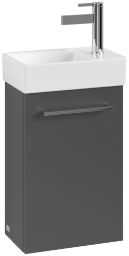 Bild von VILLEROY BOCH Avento Waschbeckenunterschrank, 1 Tür, 340 x 514 x 234 mm, Graphite #A87600VR