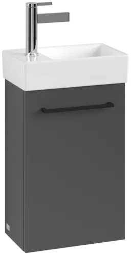 Bild von VILLEROY BOCH Avento Waschbeckenunterschrank, 1 Tür, 340 x 514 x 234 mm, Graphite #A87611VR