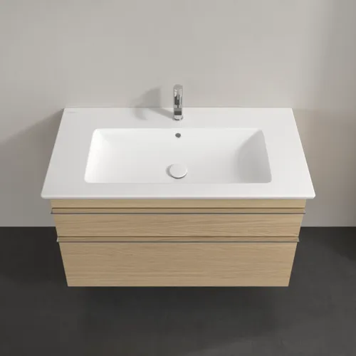 Bild von VILLEROY BOCH Venticello Waschbeckenunterschrank, 2 Auszüge, 953 x 590 x 502 mm, Nordic Oak / Nordic Oak #A92601VJ