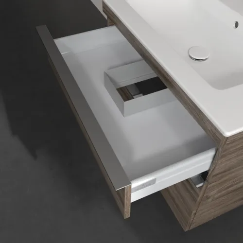 Picture of VILLEROY BOCH Venticello Vanity unit, 2 pull-out compartments, 753 x 590 x 502 mm, Stone Oak / Stone Oak #A92501RK