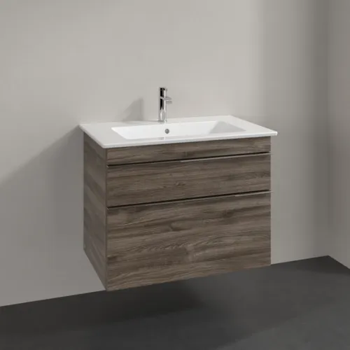 Picture of VILLEROY BOCH Venticello Vanity unit, 2 pull-out compartments, 753 x 590 x 502 mm, Stone Oak / Stone Oak #A92501RK