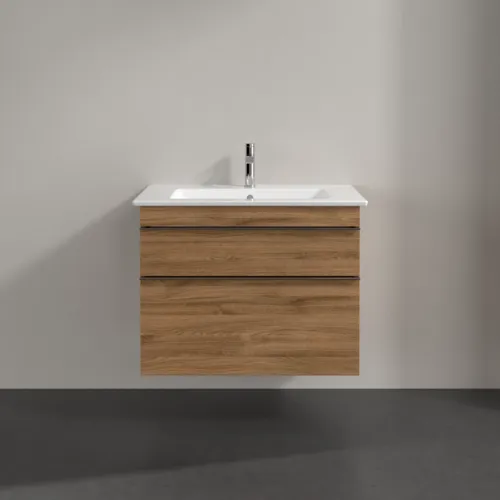 Obrázek VILLEROY BOCH Toaletní skříňka Venticello, 2 výsuvy, 753 x 590 x 502 mm, dub Kansas / dub Kansas #A92501RH