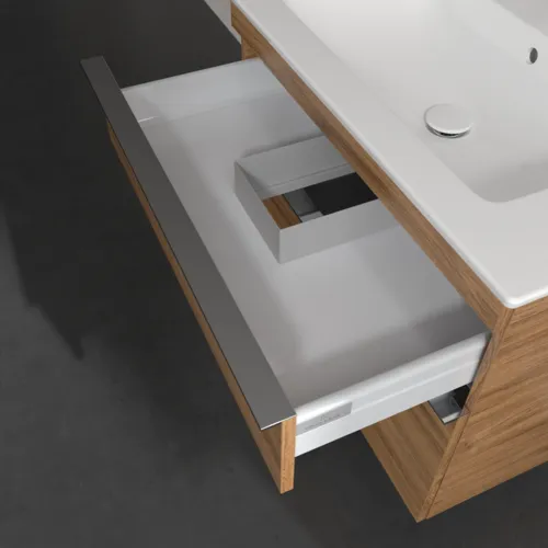 Obrázek VILLEROY BOCH Toaletní skříňka Venticello, 2 výsuvy, 753 x 590 x 502 mm, dub Kansas / dub Kansas #A92501RH