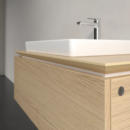 Bild von VILLEROY BOCH Legato Waschbeckenunterschrank, 1 Auszug, 1000 x 380 x 500 mm, Nordic Oak / Nordic Oak #B68000VJ