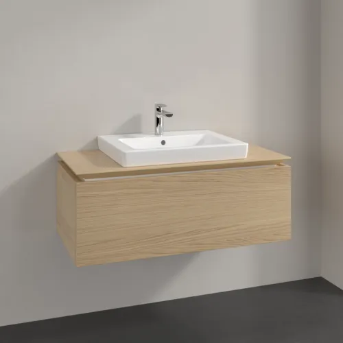 Bild von VILLEROY BOCH Legato Waschbeckenunterschrank, 1 Auszug, 1000 x 380 x 500 mm, Nordic Oak / Nordic Oak #B68000VJ
