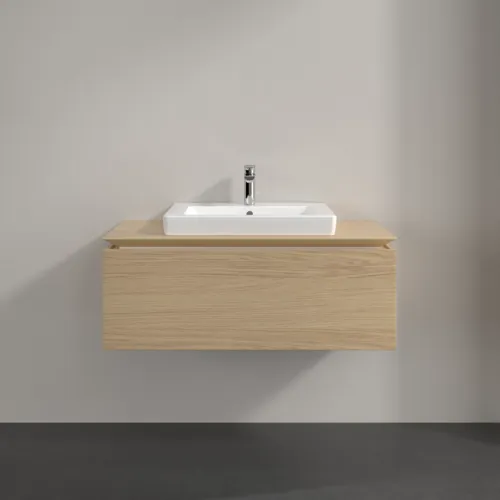 Bild von VILLEROY BOCH Legato Waschbeckenunterschrank, 1 Auszug, 1000 x 380 x 500 mm, Nordic Oak / Nordic Oak #B68000VJ